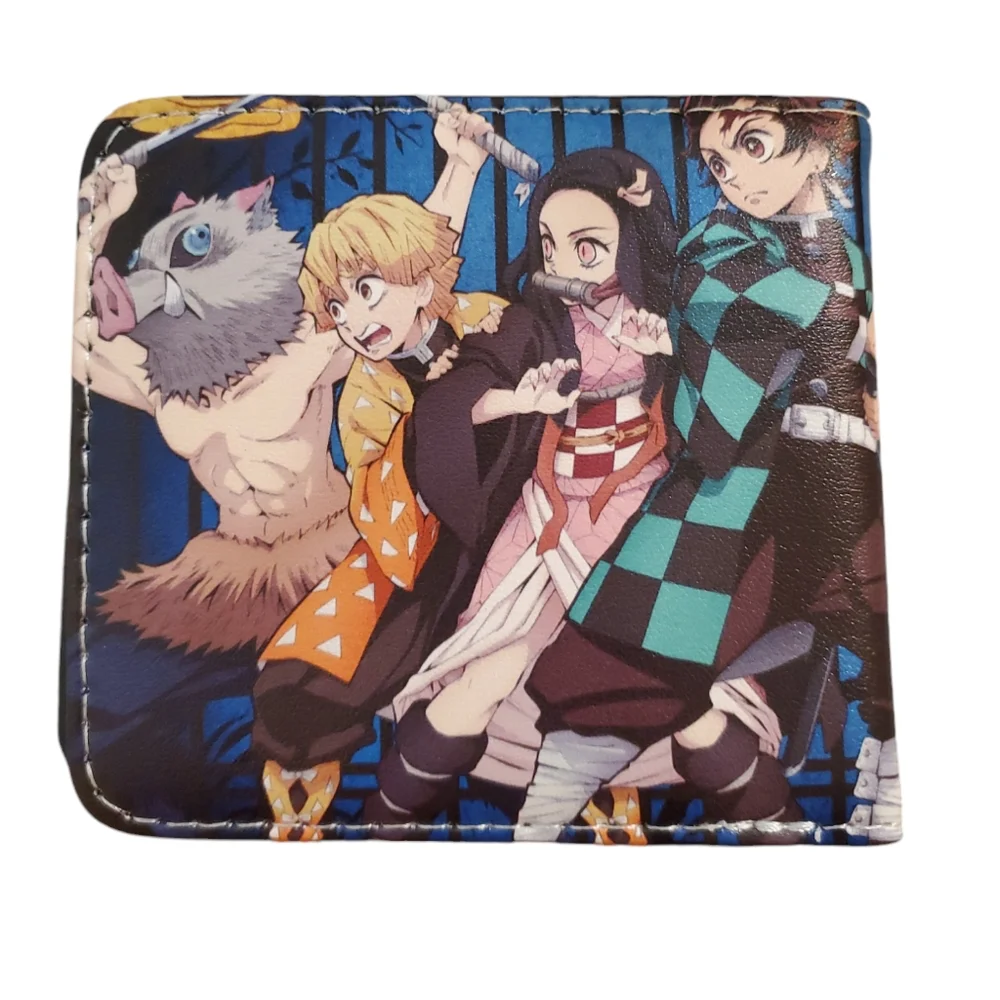 Demon Slayer Anime Kimetsu no‎ Yaiba Tanjiro Kamado Bifold PU Wallet